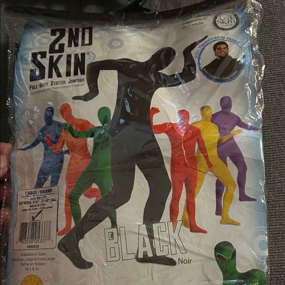 2nd Skin orange Body Stretch Jumpsuit